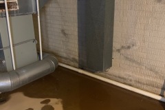 HVAC Equipment in Standing Water